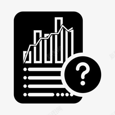 报告矢量图未知统计报告代数文档图标图标