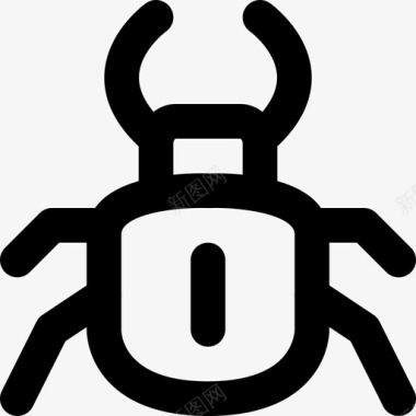 甲虫虫子昆虫图标图标