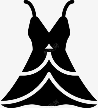 服装图标服装时尚女性图标图标