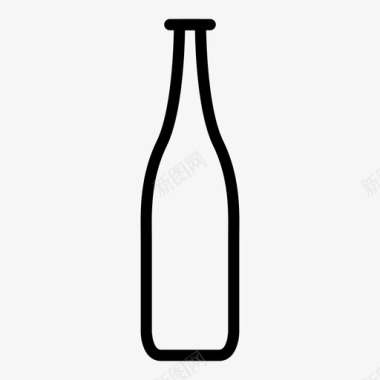 瓶子桑帕尼瓶子生产线图标图标