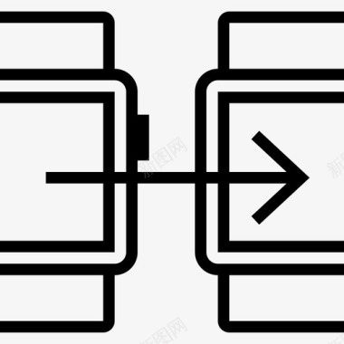 箭头applewatch传送箭头连接图标图标