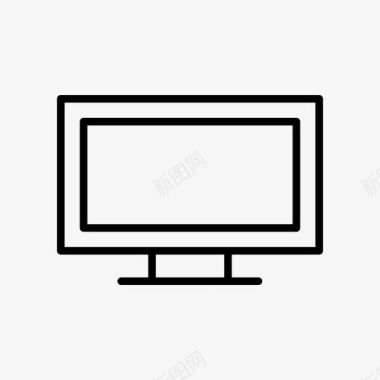 led电脑电脑屏幕图标图标