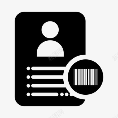 条码用户档案条码代码数据联系人图标图标