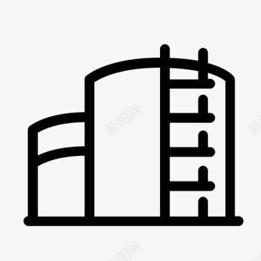 油厂工业工厂图标图标