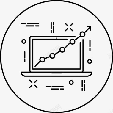 企业计划总结报告分析业务图标图标