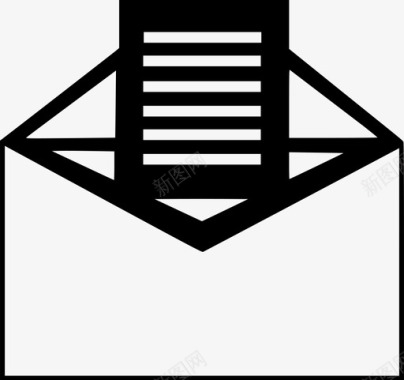 信件电子邮件信封图标图标