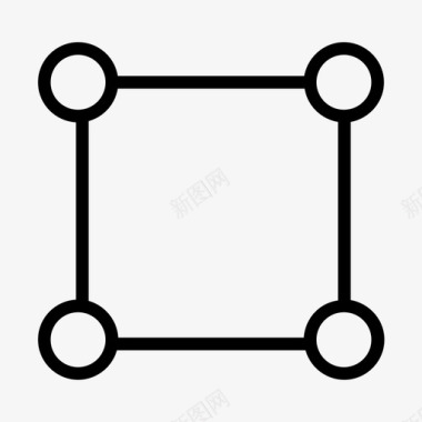 向量标号向量编辑形状矩形图标图标