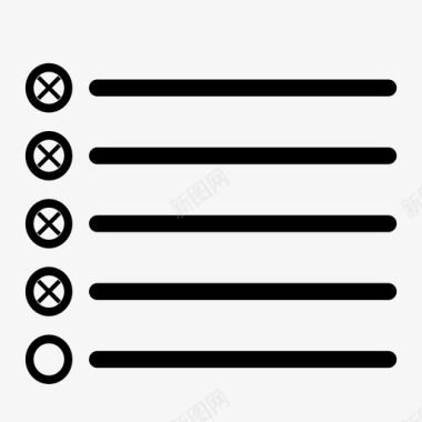 列表项目符号清单图标图标