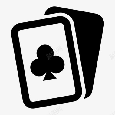 小鬼纸牌俱乐部卡赌场游戏图标图标