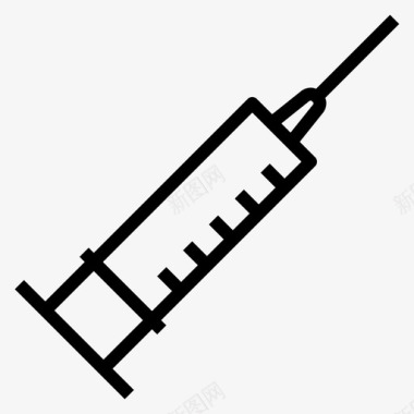 注射器药品医院图标图标