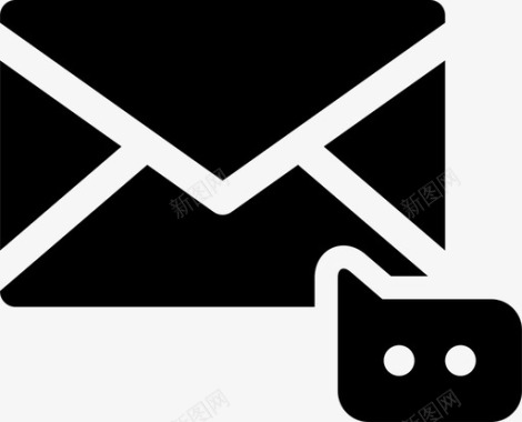 邮件信息邮箱信封评论电子邮件图标图标