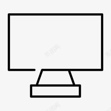 显示屏幕计算机桌面图标图标