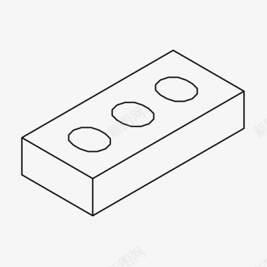 砖铺装砖建筑陶瓷块图标图标