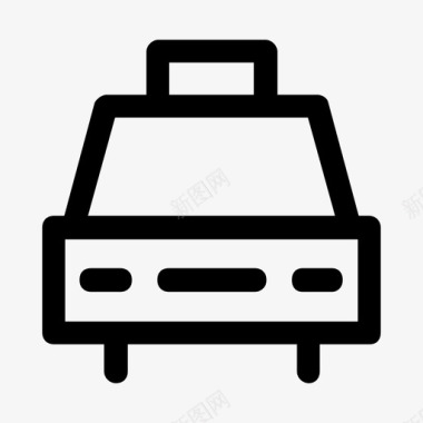 出租车汽车司机图标图标
