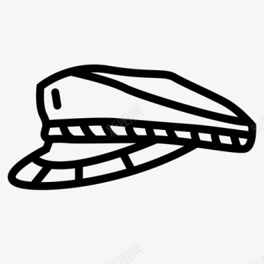 希腊盖帽希腊帽帽子图标图标