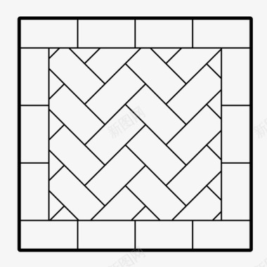 矢量图墙壁砌砖建筑图案图标图标