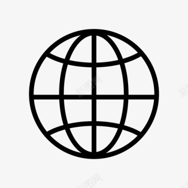 球地球行星学校地球仪图标图标