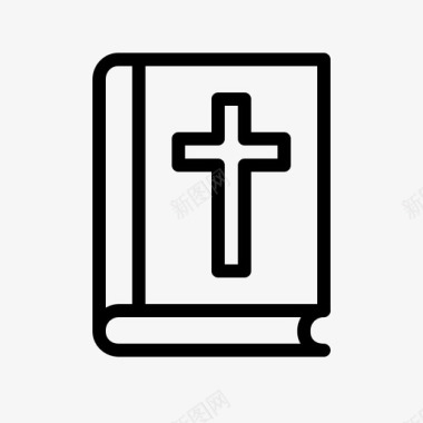 圣经十字架耶稣图标图标