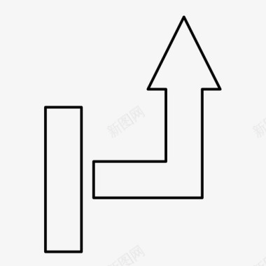 手绘指示方向箭头箭头符号方向图标图标