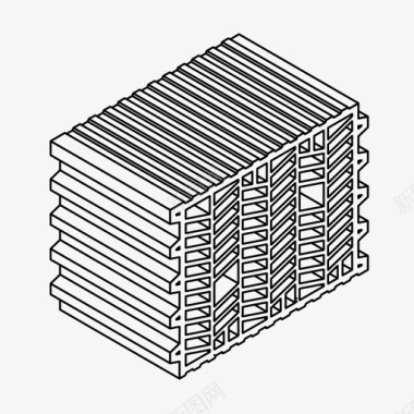 合作背景墙砖建筑陶瓷块图标图标