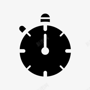 秒表时钟波莫多罗图标图标