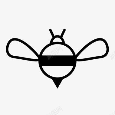 蜜蜂蜜蜂蜇大黄蜂图标图标