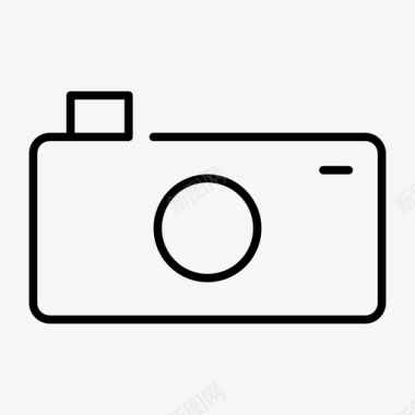 相机数码相机镜头图标图标