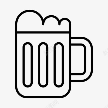 饮料酒水啤酒酒精饮料图标图标