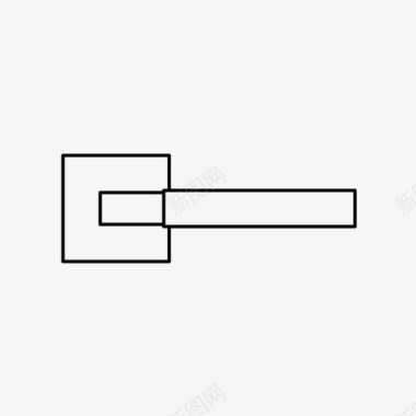 门把手PNG门把手关门回家图标图标