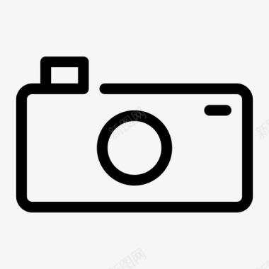 相机电子镜头图标图标