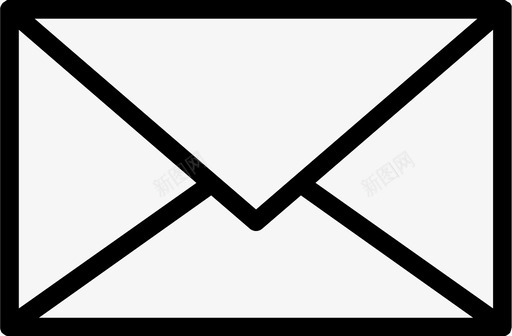 电子邮件电脑信封图标图标