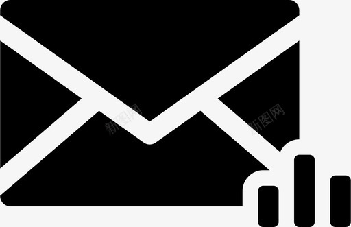 信封数据电子邮件图标图标