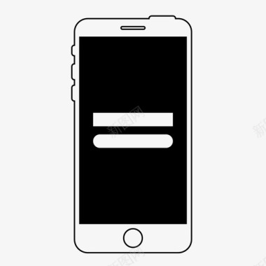 移动产品页面应用程序iphone图标图标