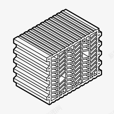 砖铺装砖建筑陶瓷块图标图标