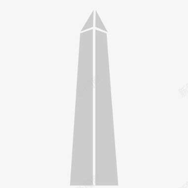 华盛顿纪念碑地标美国图标图标