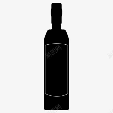 酒瓶饮料红酒图标图标