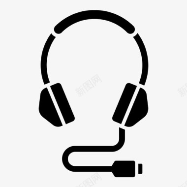 耳机电子产品小工具图标图标