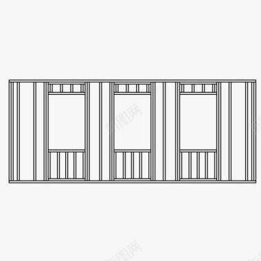 工艺框架框架建筑木匠图标图标