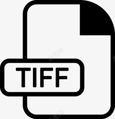 tiff文件格式图标图标