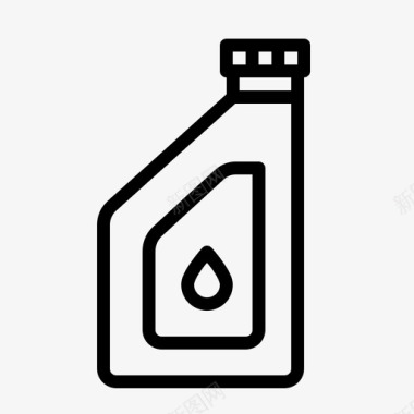 油罐发动机润滑油图标图标