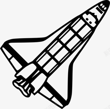 航天飞机火箭宇宙飞船图标图标