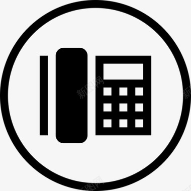 电话复古设备通讯图标图标