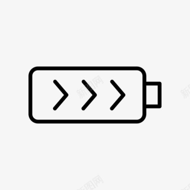 电池充电电动插电图标图标