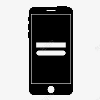 移动产品页面应用程序iphone图标图标