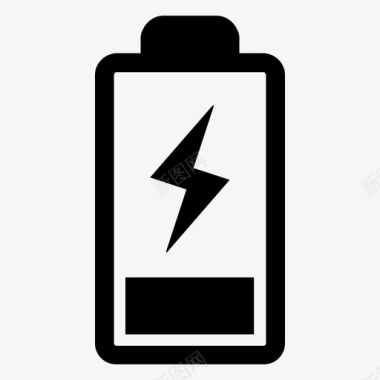电池电池充电图标图标