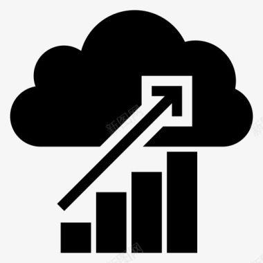 分析矢量图云图表分析图表图标图标