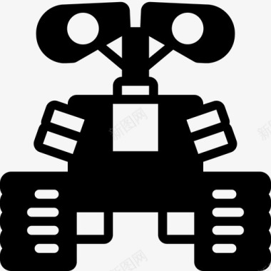 walle机器人电影未来图标图标