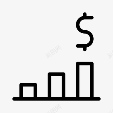 盈利能力图表销售图标图标