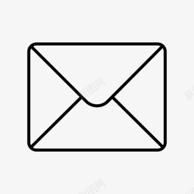 电子邮件通信信封图标图标