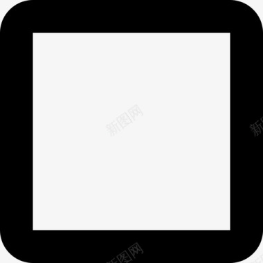 空白方块材质单色图标图标